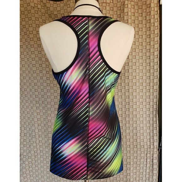 Fila Women's Tank Top Large Racerback V-Neck Activewear Multi-Color NWOT - Picture 4 of 6